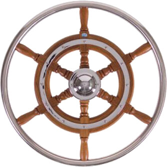 Teakratt m/utvendig stålring 16'