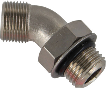Ultraflex Nippel 45 grader til rattpumpe
