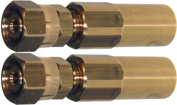 Ultraflex Slangetilkopling outb. m/mutter 3/8' gjenger