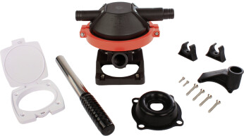 Lensepumpe, skott-/dørkmontert