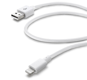 Cellularline USB-A til Lightning, iPhone/iPad kabel 1,2 m