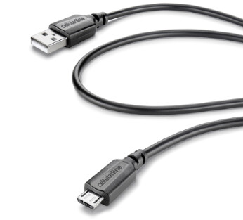 Cellularline USB-A til Micro USB kabel 1,2 m