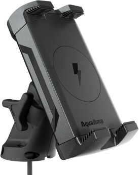 AquaAmp 500 telefonholder/lader 15W Qi2 m/magnet