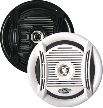 Høyttaler 6,5' m/ sorte og hvite griller