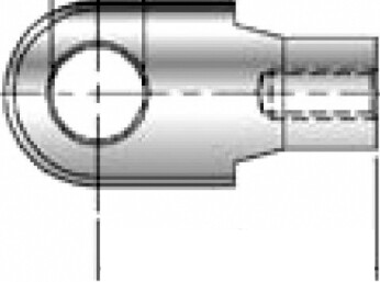 Ultraflex Topp- og bunnfeste, gassdemper
