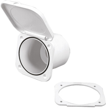 Boks for hovedstrømsbryter hvit