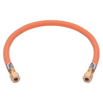 Gasslange 0,4 meter, 8 mm rør