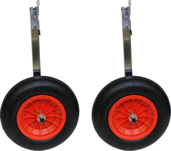 Transporthjul til akterspeil, par