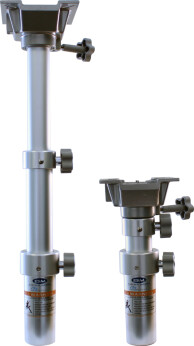 Bordsøyle 3 trinn m/svivel 290-690 mm