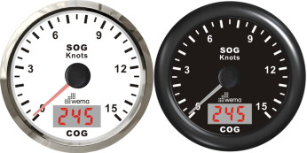 Wema GPS knopmåler m/kompass