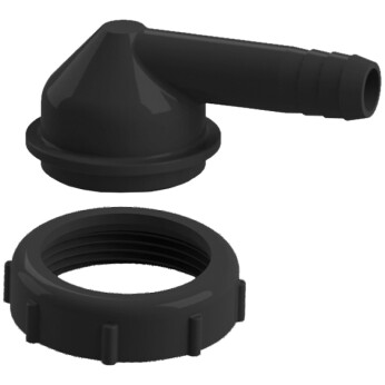 90° Slangestuss med 1 1/2' låsering