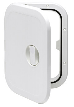 Luke med 180° åpning