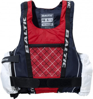 Baltic Dinghy Pro flytevest, marin/rød/hvit