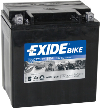 Exide Batteri vannscooter 12V 18-30 Ah